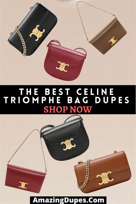 best celine bag dupe|celine triomphe belt dupe.